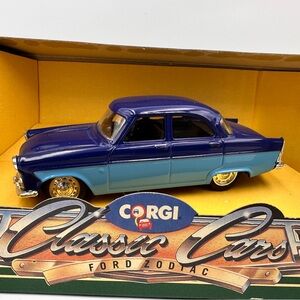 1988 Corgi Classic Cars Ford Zodiac 1:43 Die-Cast Collectible - Boxed